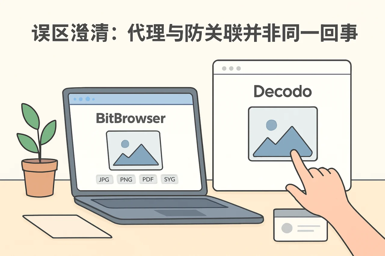 BitBrowser vs Decodo：代理与防关联能力比较