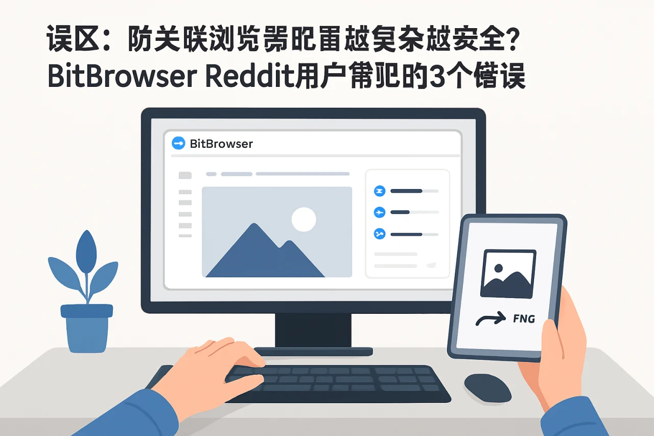 防关联浏览器选型误区：BitBrowser Reddit热议的3个真实避坑点与RPA自动化实操