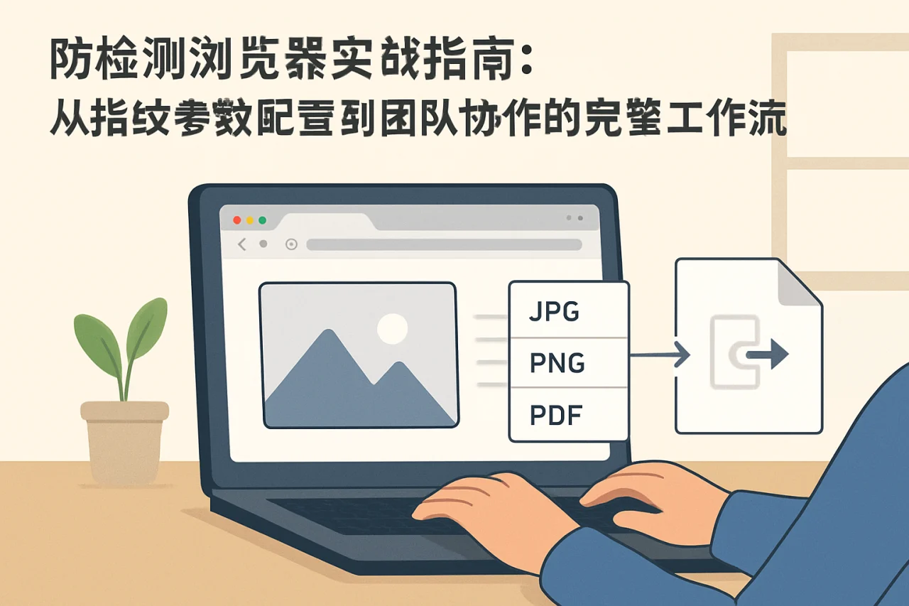 防检测浏览器实战指南：从指纹参数配置到团队协作的完整工作流