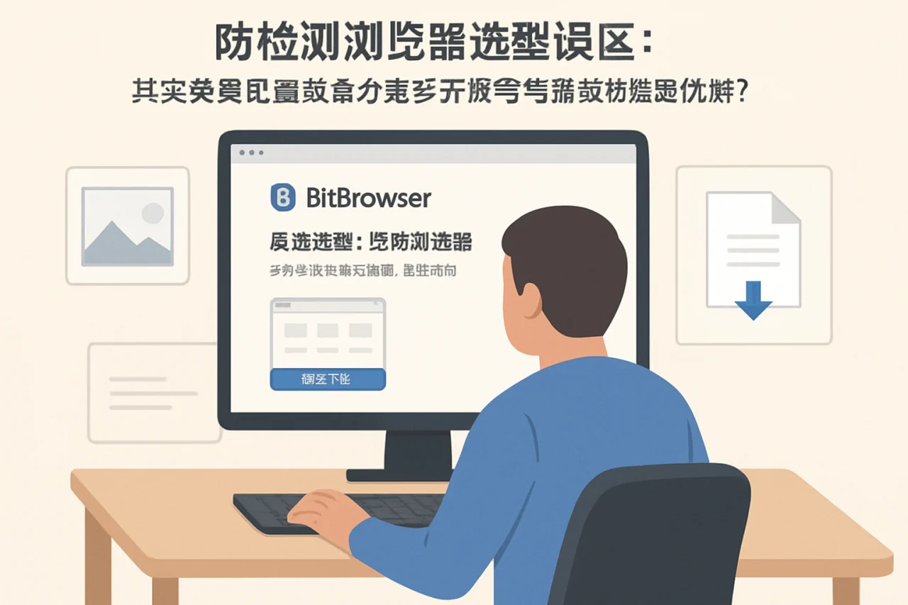 防检测浏览器选型误区:为什么比特浏览器官网才是多开账号与指纹伪装的最优解?